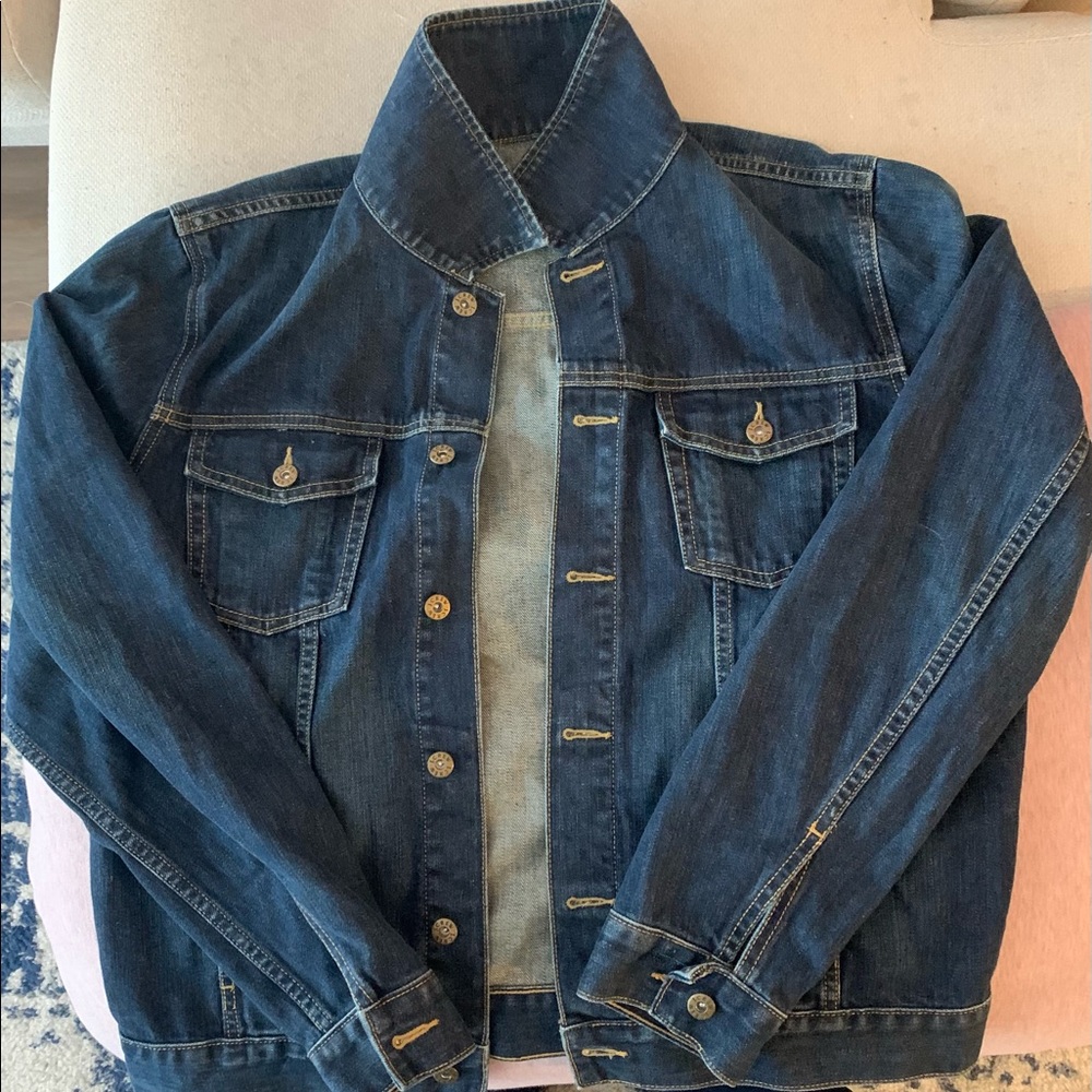 Men’s rigid denim jacket